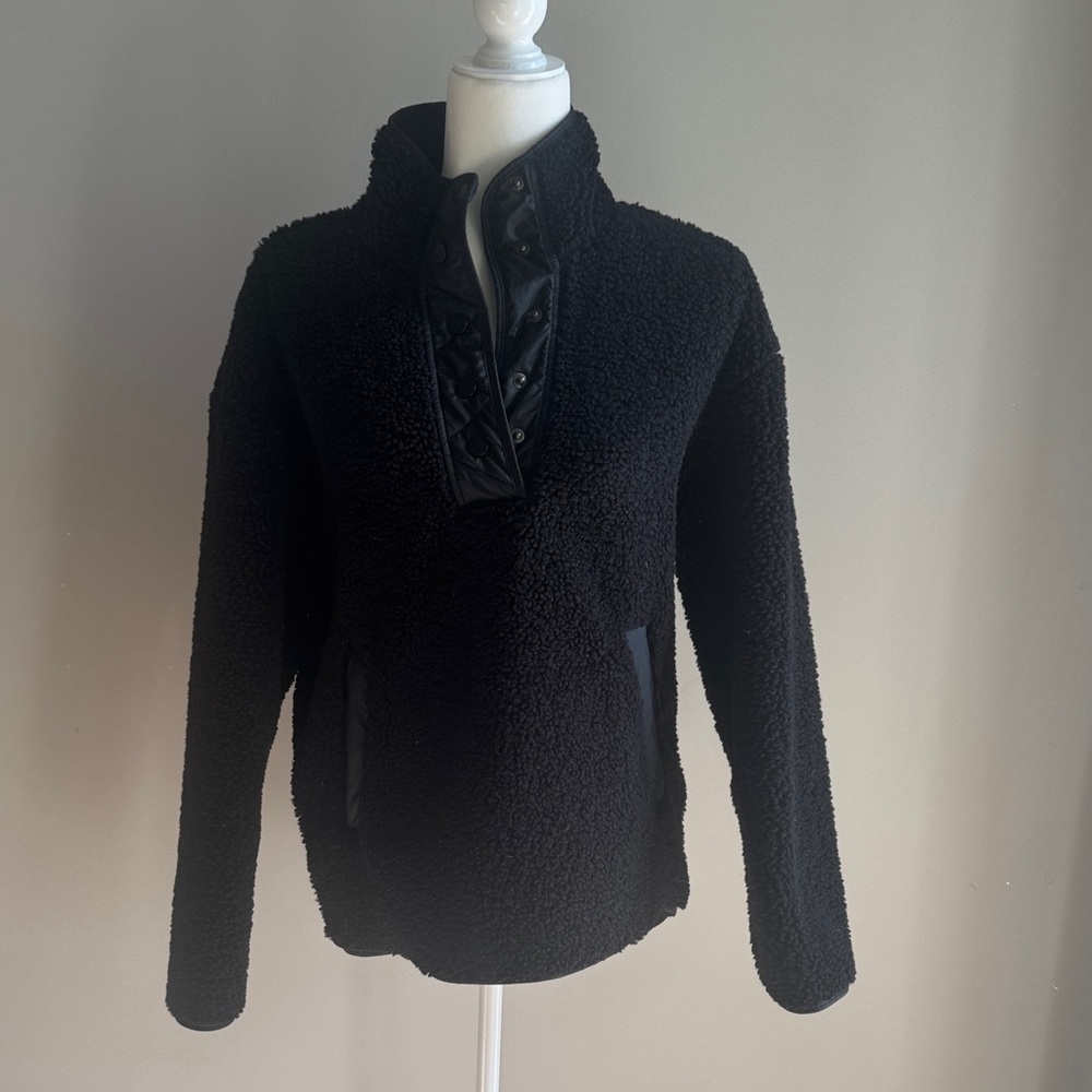 Athleta Black Fleece Jacket